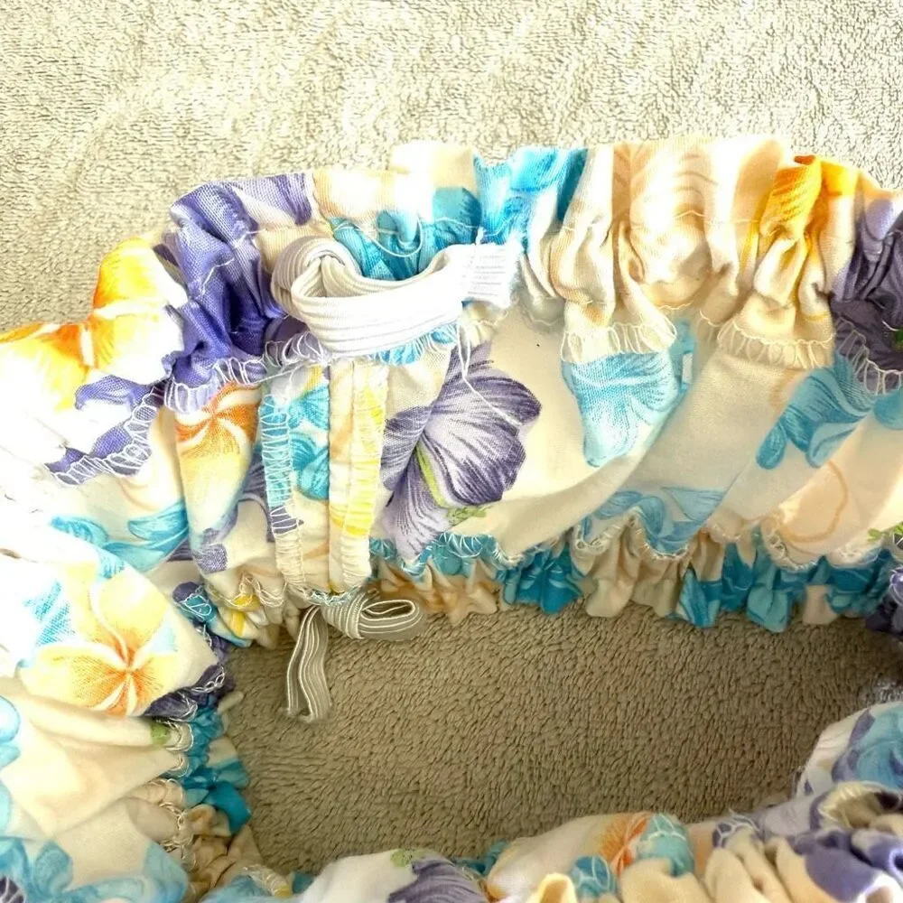 NWOT Baby girl Tropical 2pc Bandeau Top and Skirt